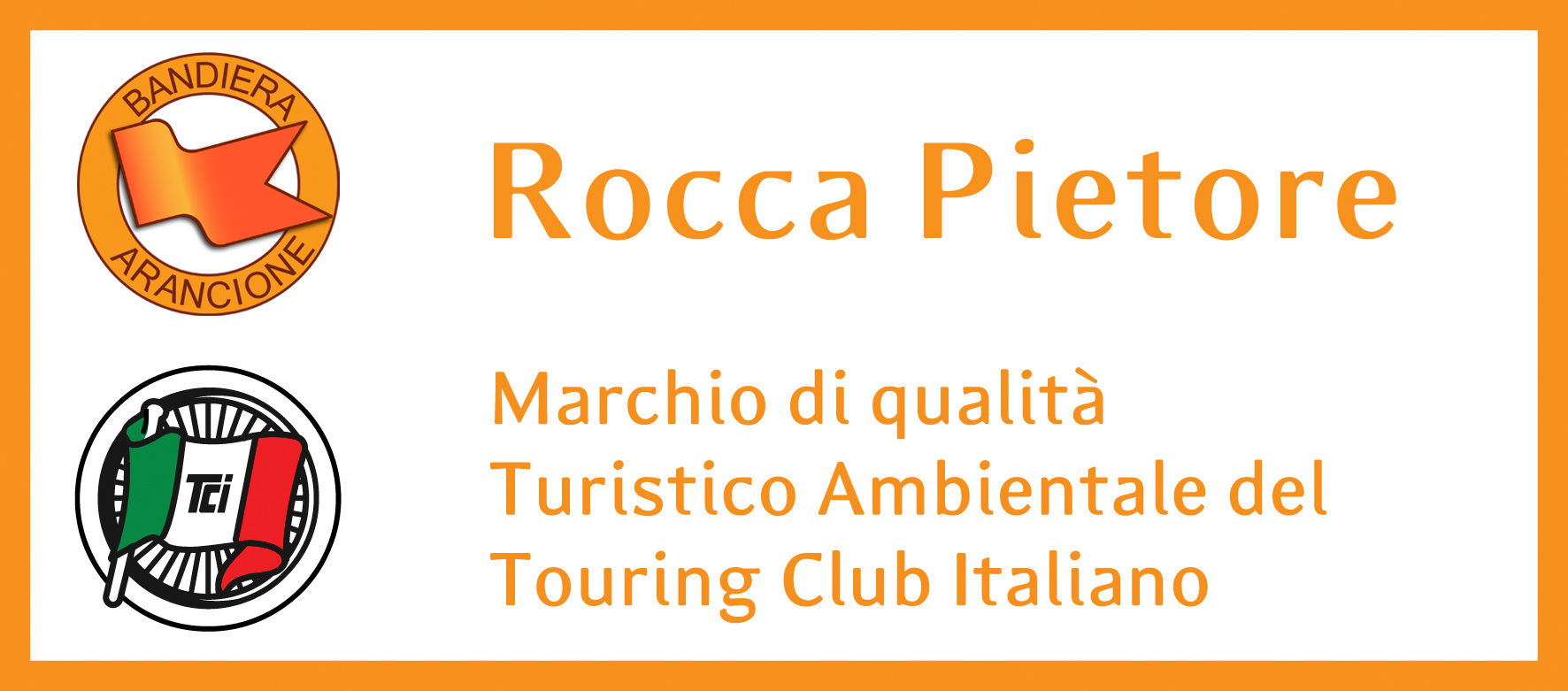 Bandiera Arancione del Touring Club Italiano